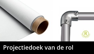 Projectiedoek van de rol